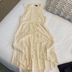 American Eagle Lace Cream dress